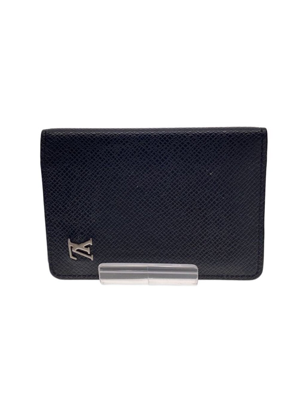 LOUIS VUITTON Organizer de Poche Taiga Cowhide Black